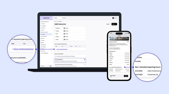 Avvikende åpningstider